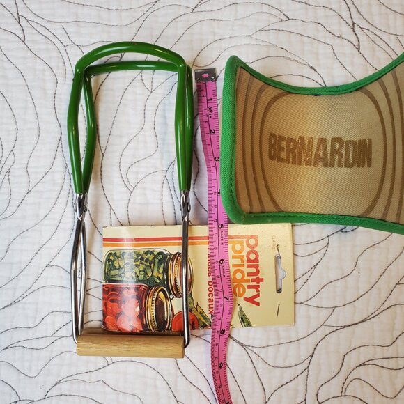 Bernardin Secure Grip Hot Jar Handler & Pantry Pride Jar Lifter - Picture 4 of 5